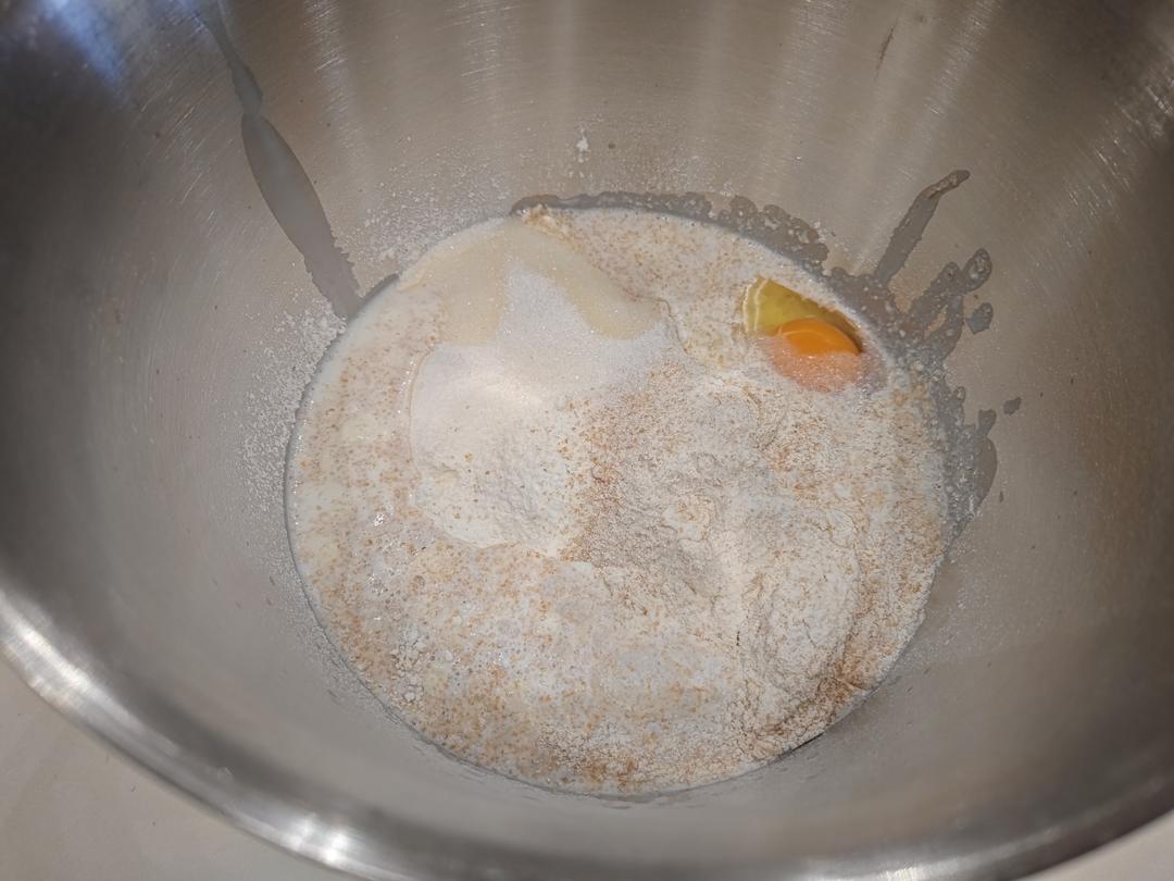 纯奶手撕吐司的做法 步骤1