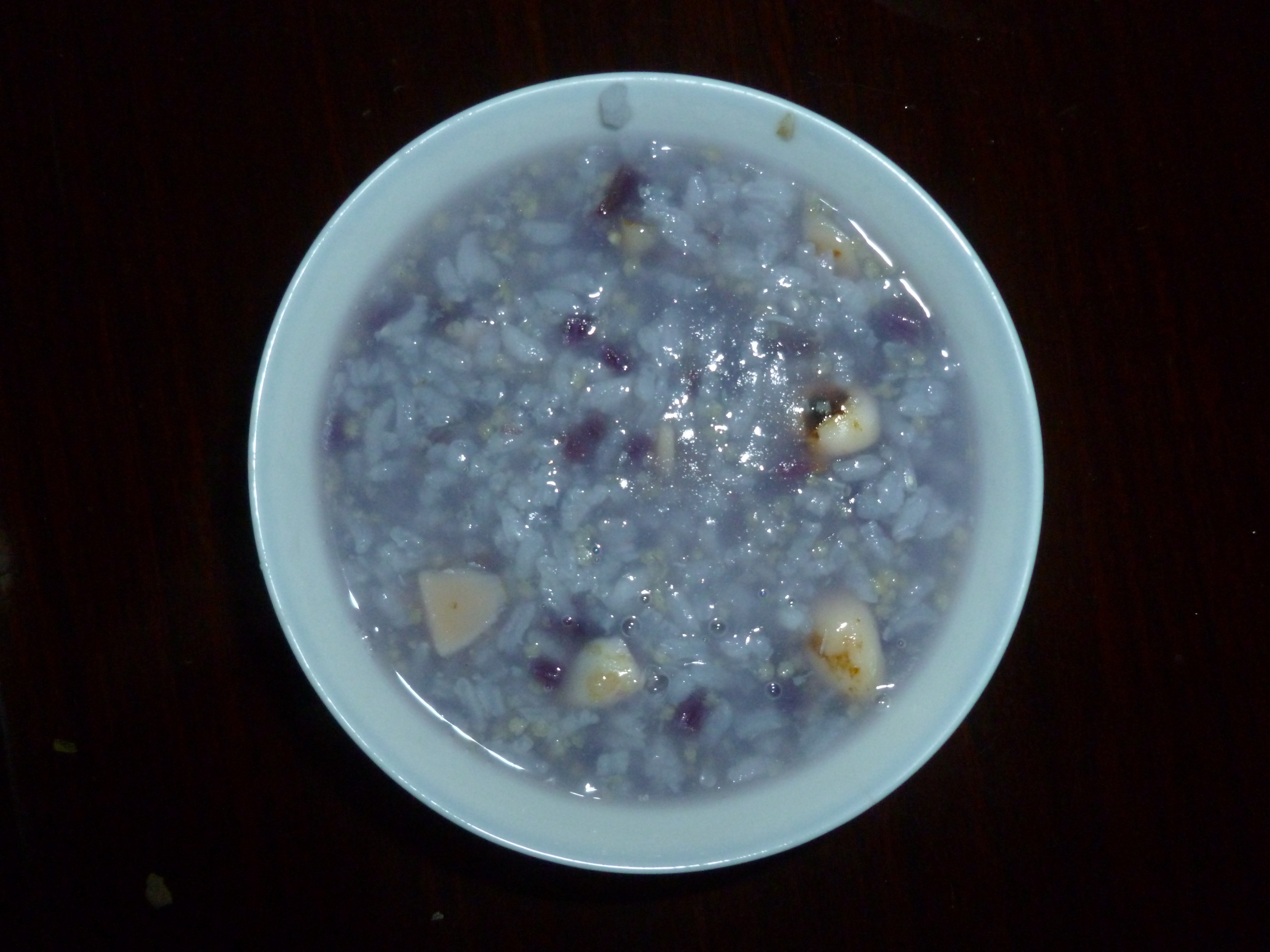 紫薯百合小米粥