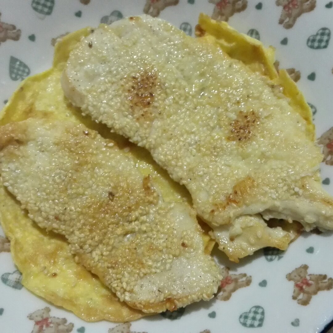 芝麻煎鸡胸