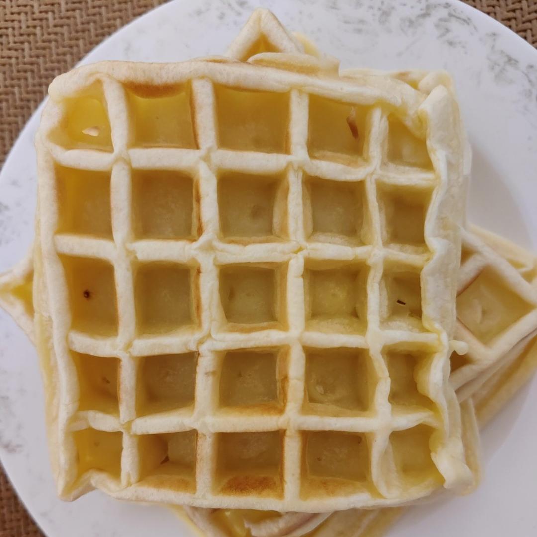 华夫饼（无泡打粉不打发版）