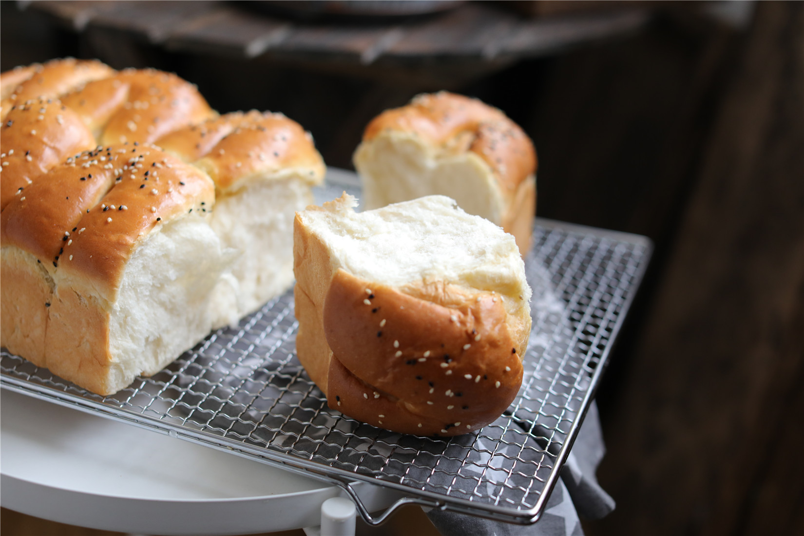 一碗白粥做成的松软面包的做法