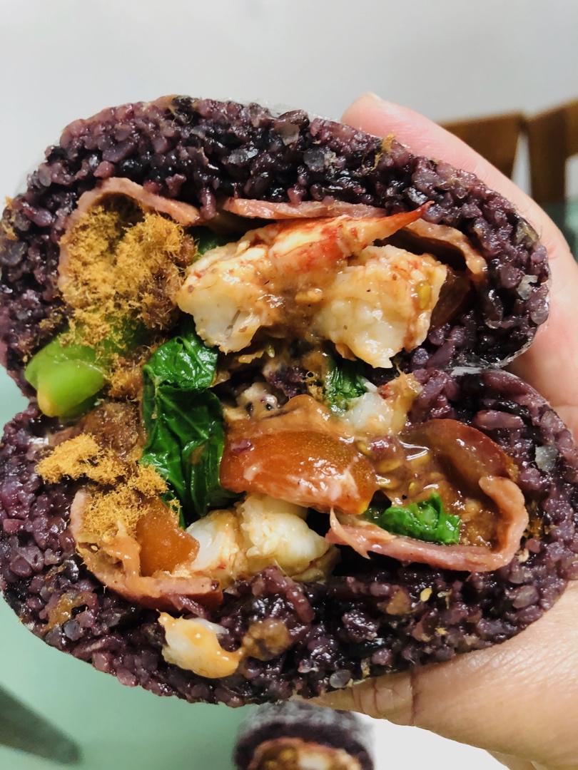 好吃🉐️感动😹的【紫米饭团】，看图秒会❗️