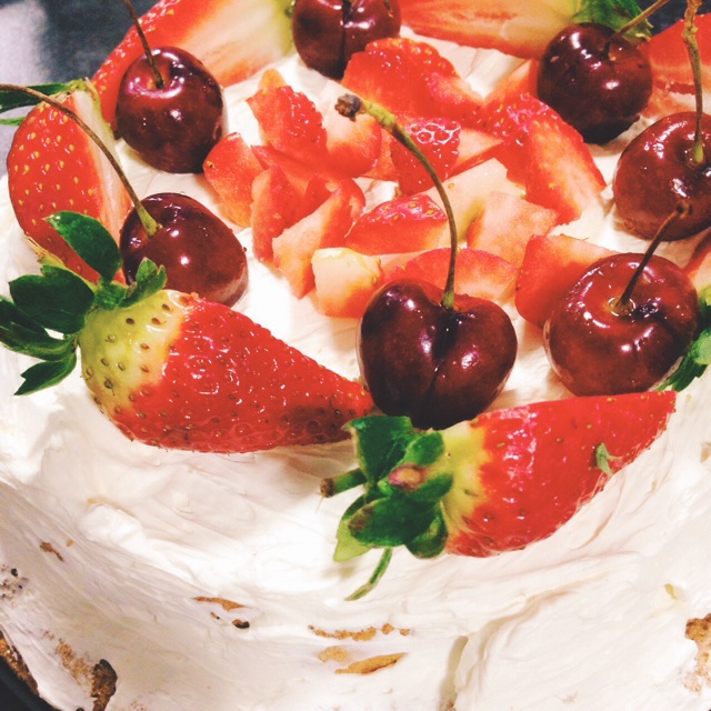 裸蛋糕之奶油巧克力戚风