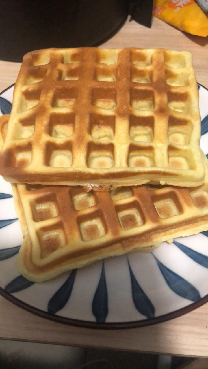 松软香甜的早餐机版「华夫饼」