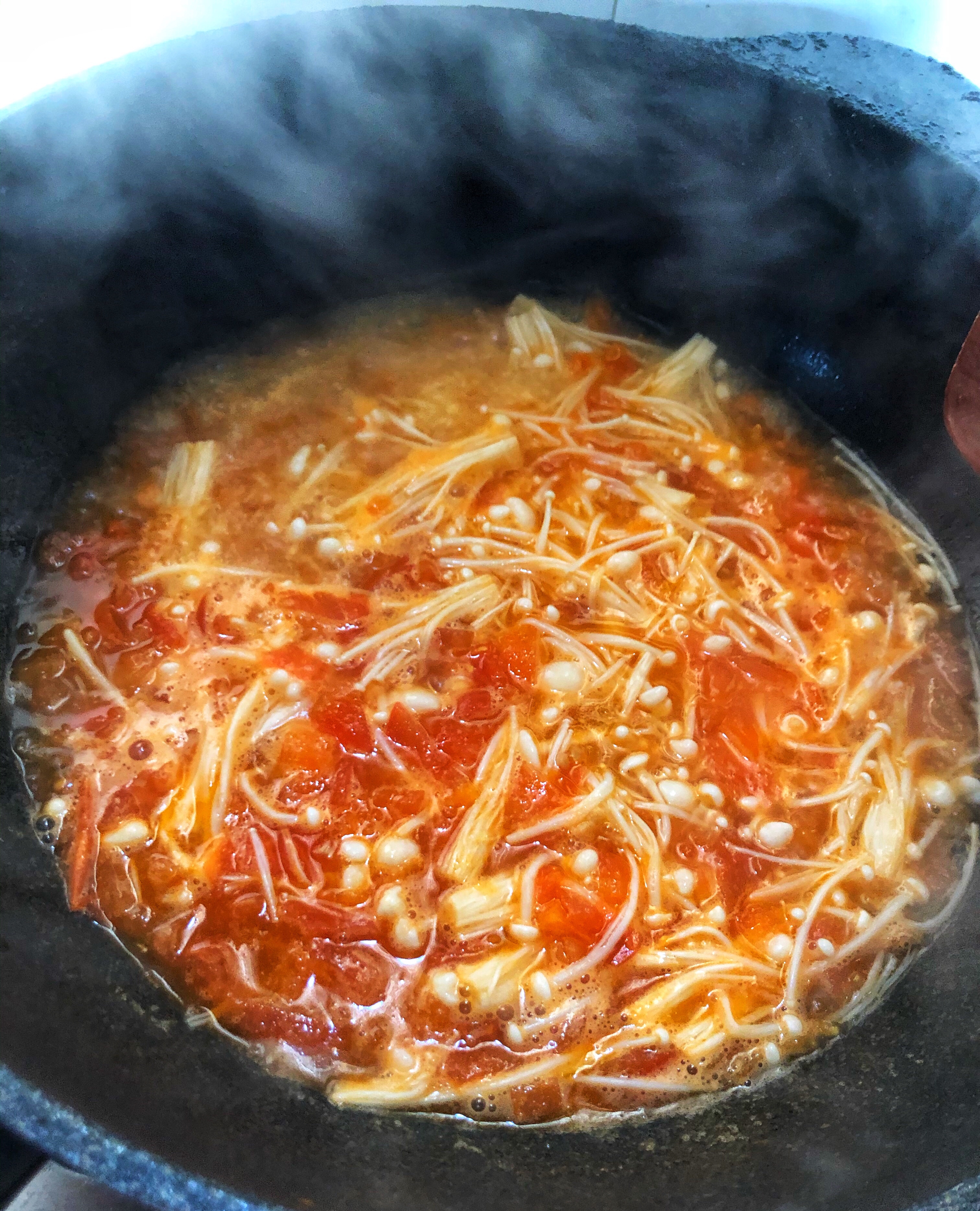 鲜虾西红柿浓汤的做法 步骤5
