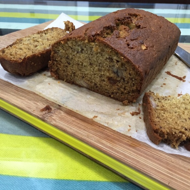 香蕉核桃磅蛋糕 Banana & Walnut Pound Cake