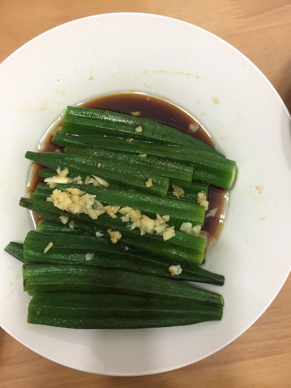 蒜蓉秋葵