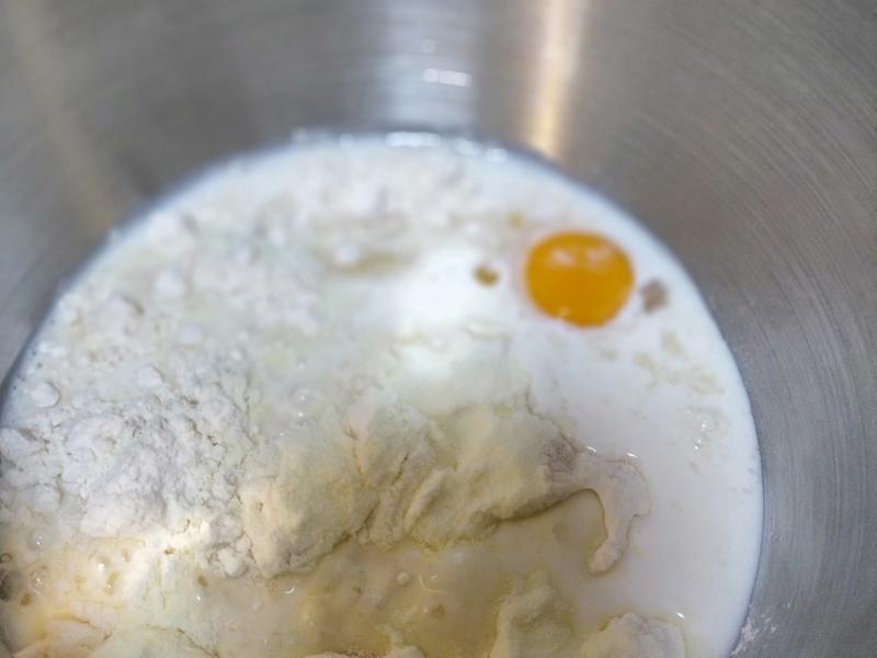 纯奶手撕吐司的做法 步骤1