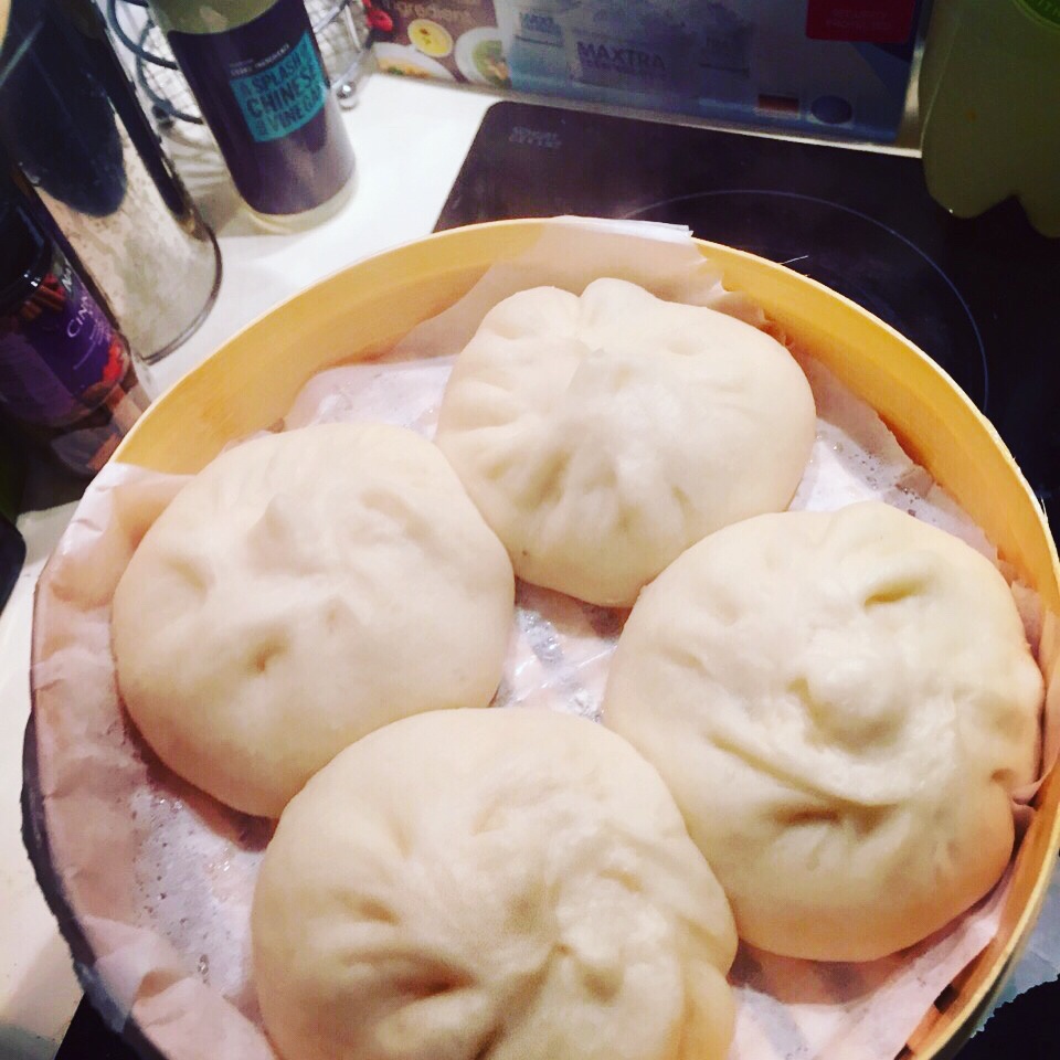 一小时快速吃上热腾包子（包括准备馅的时间）