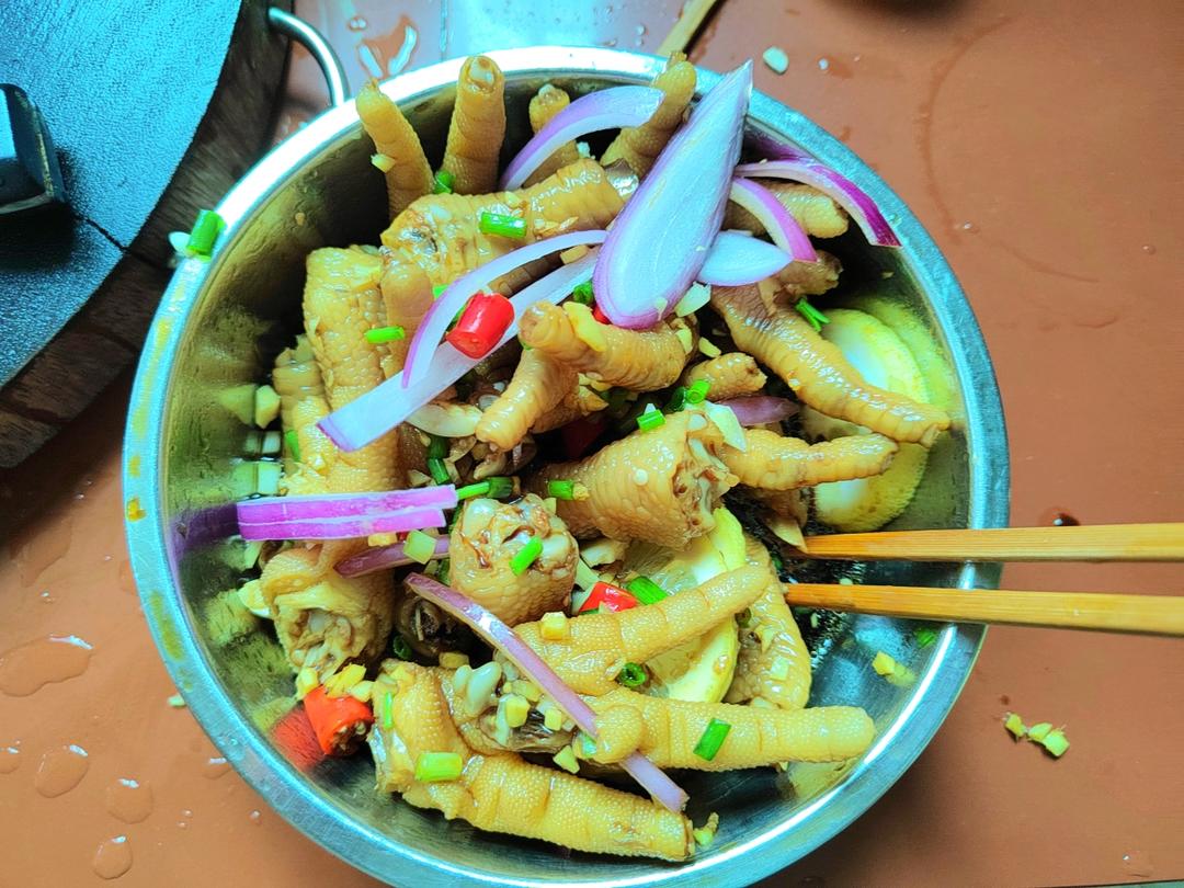 【柠檬酸辣鸡爪】自制超级无敌美味的网红鸡爪