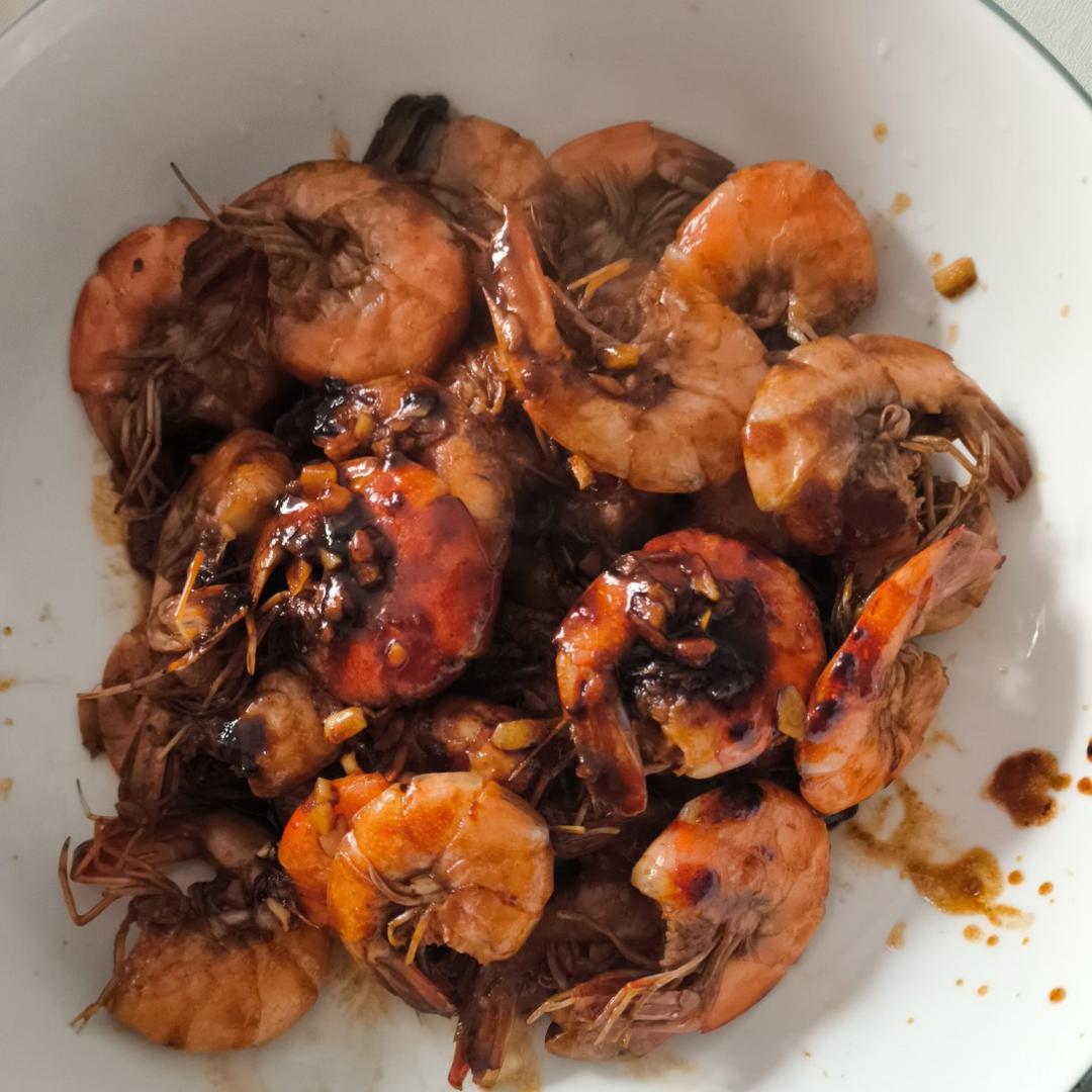 家庭版油焖大虾