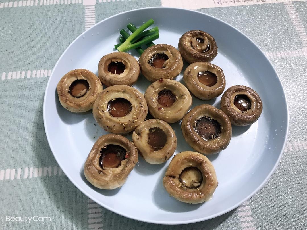 保留最原始鲜味儿的煎口蘑