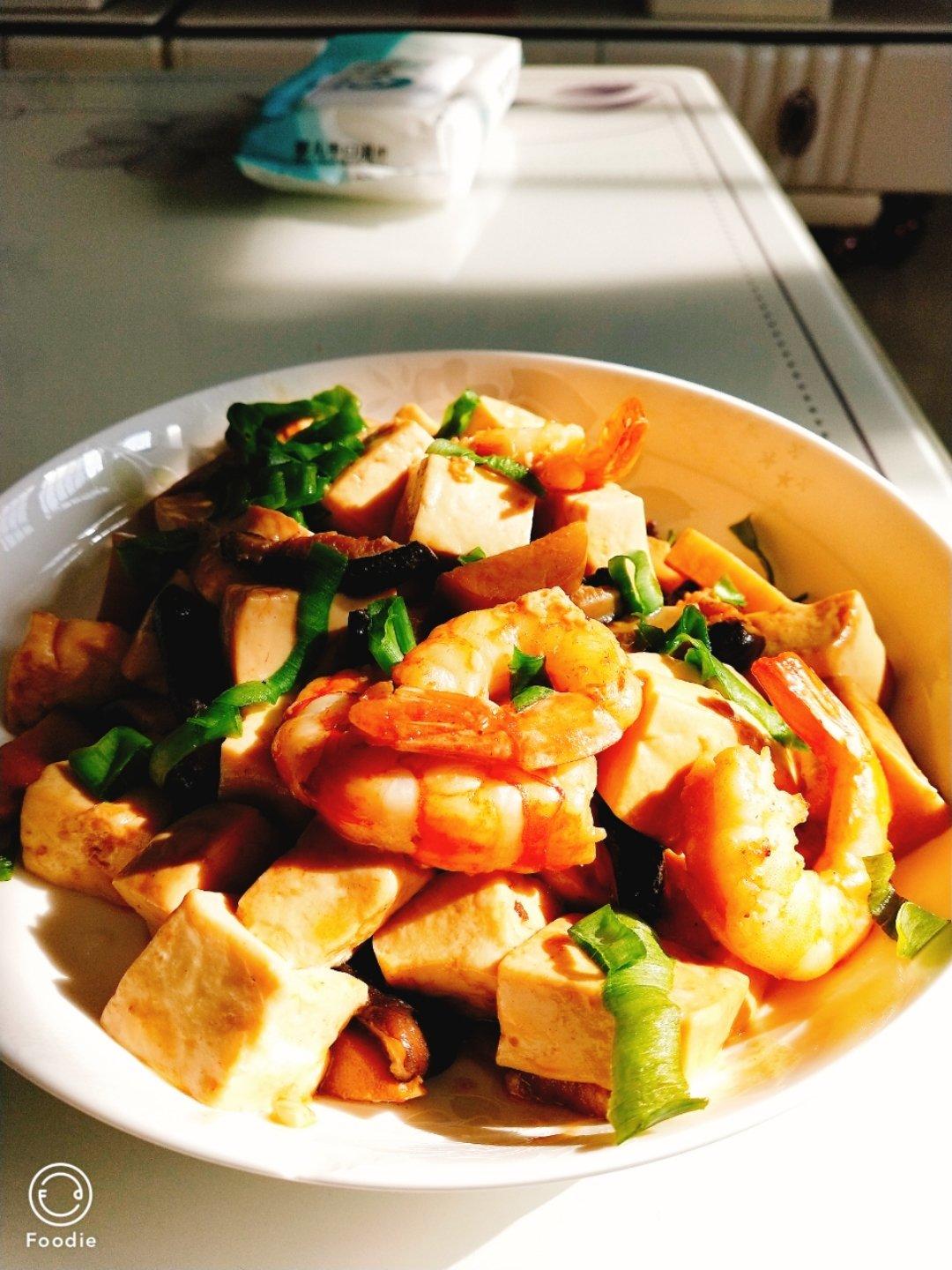 草厨系做的三鲜豆腐