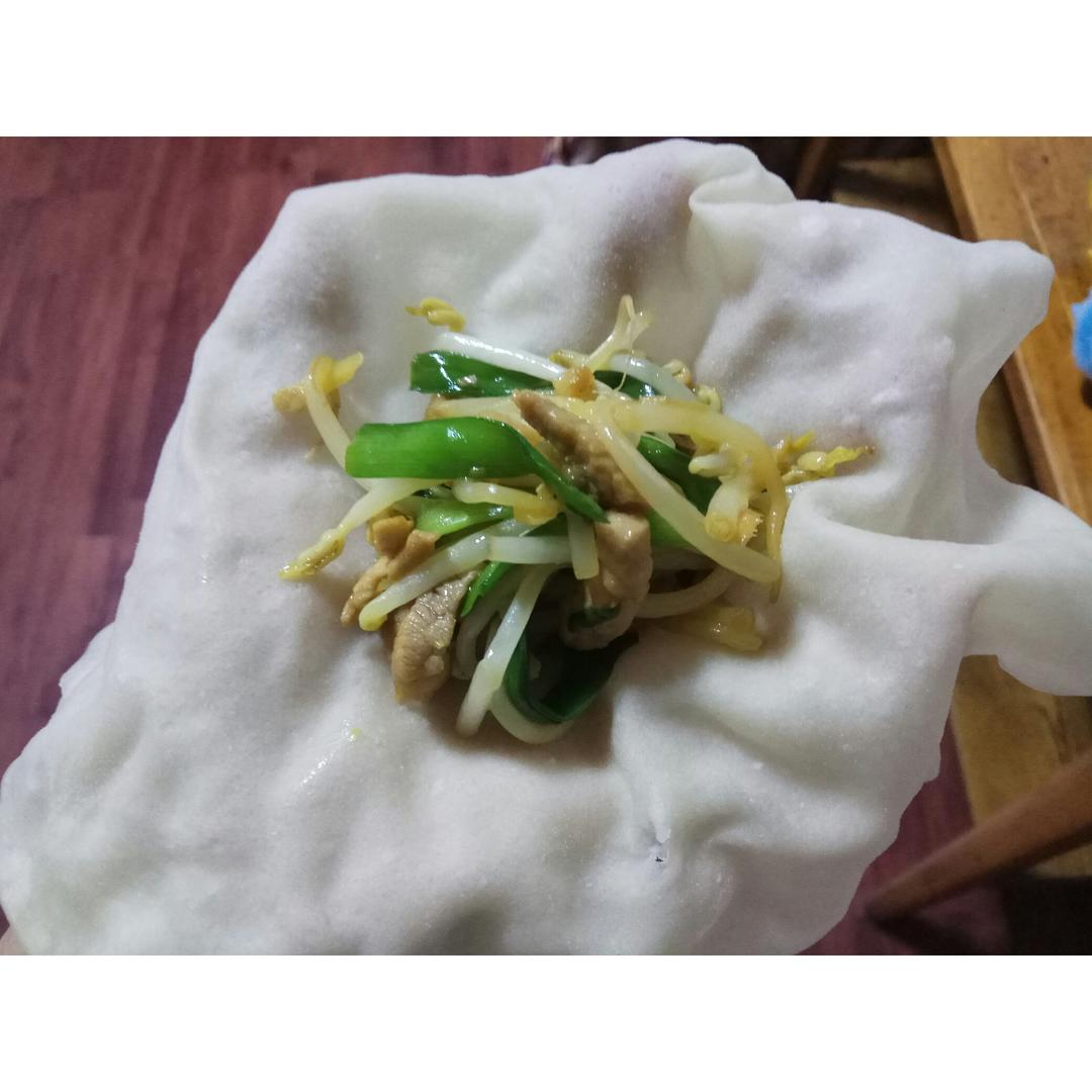 荷叶饼，水单饼