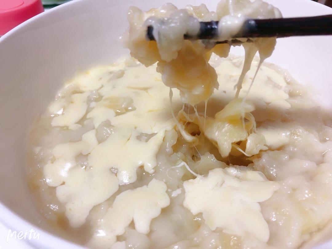 上班族的快手简单晚餐——芝士糯米土豆泥