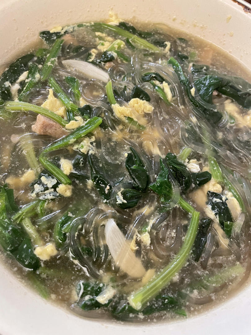 鲜到让人起飞的菠菜汤