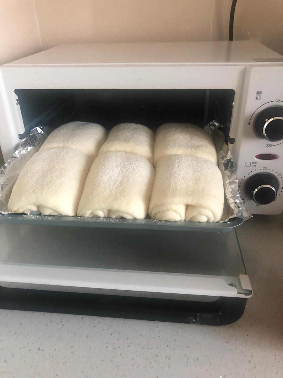 超松软的牛奶小餐包