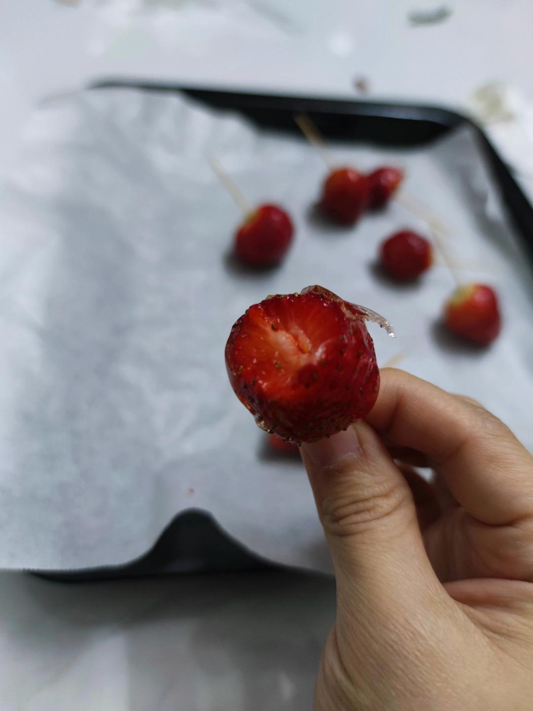 冰糖草莓🍓（从未失败过）