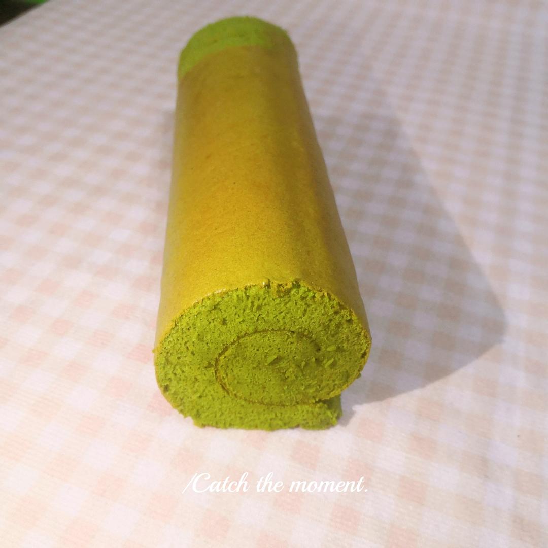 烫面抹茶蛋糕卷（卷不易裂）