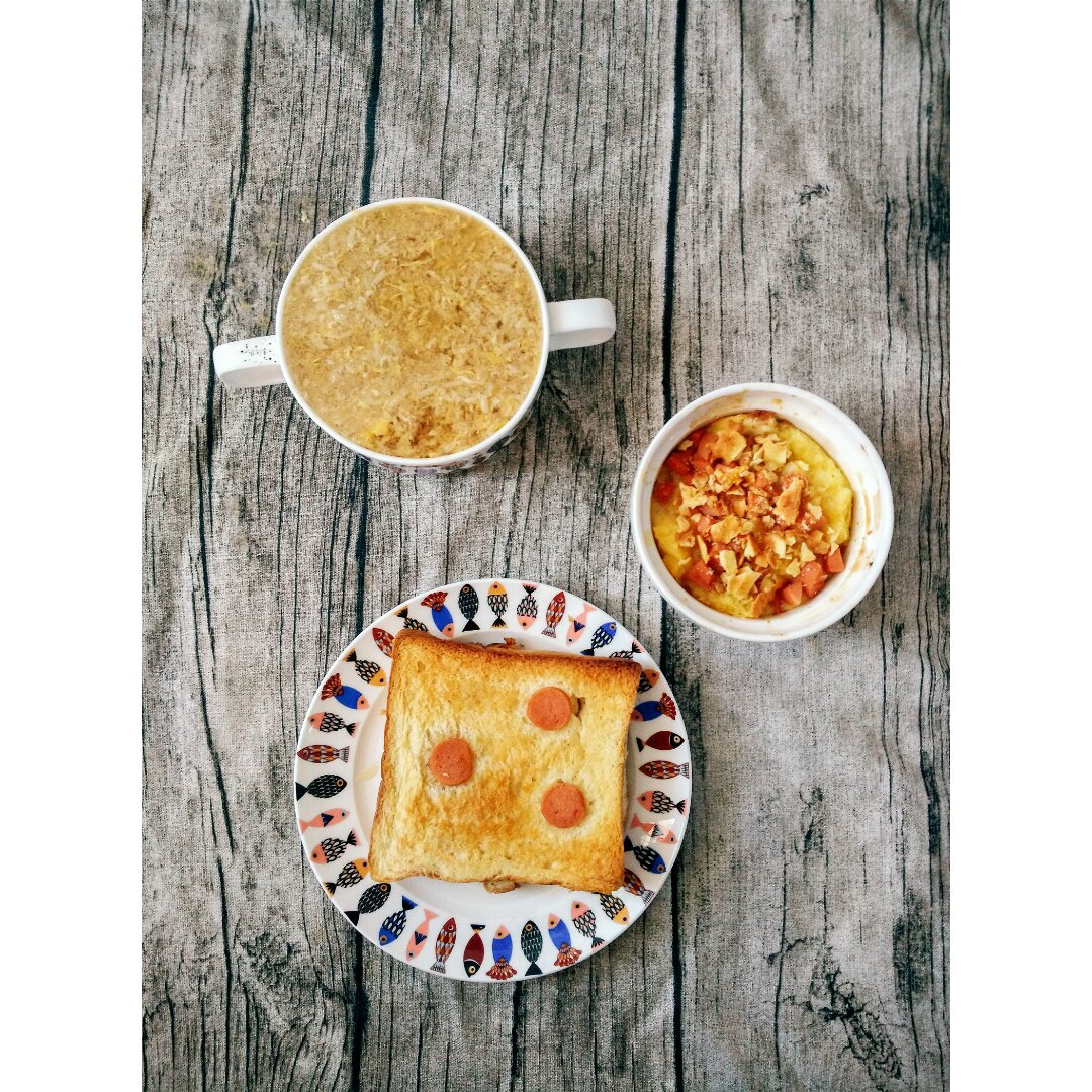 鸡蛋牛奶吐司布丁