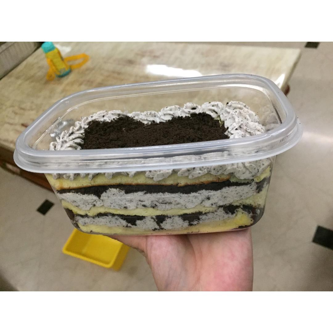 好吃到流泪的奥利奥咸奶油盒子蛋糕