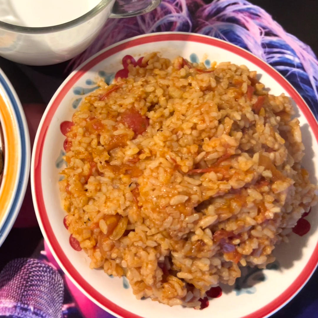 超级简单的西红柿烩饭