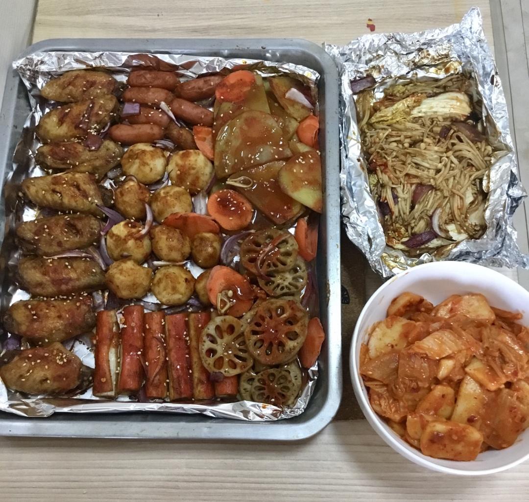 烧烤（家庭无油烤箱版）