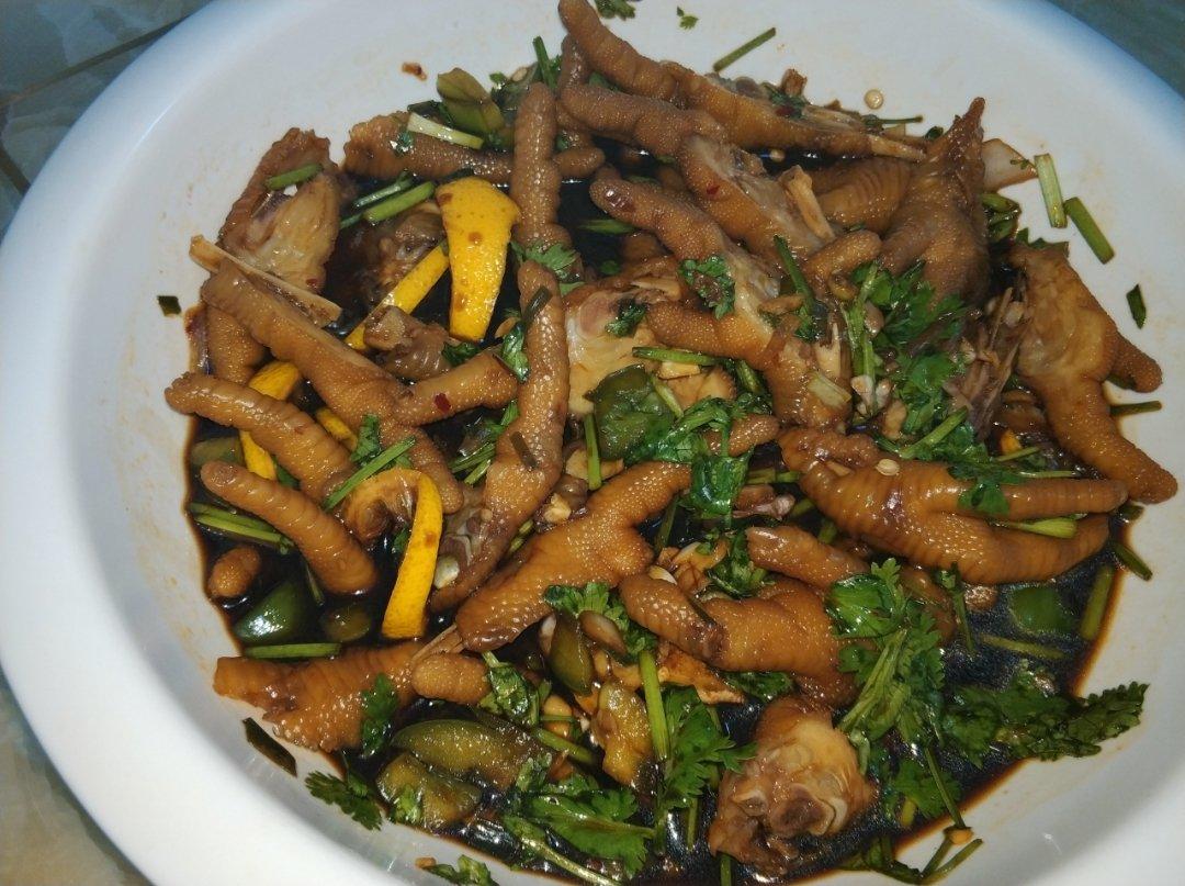 柠檬鸡爪