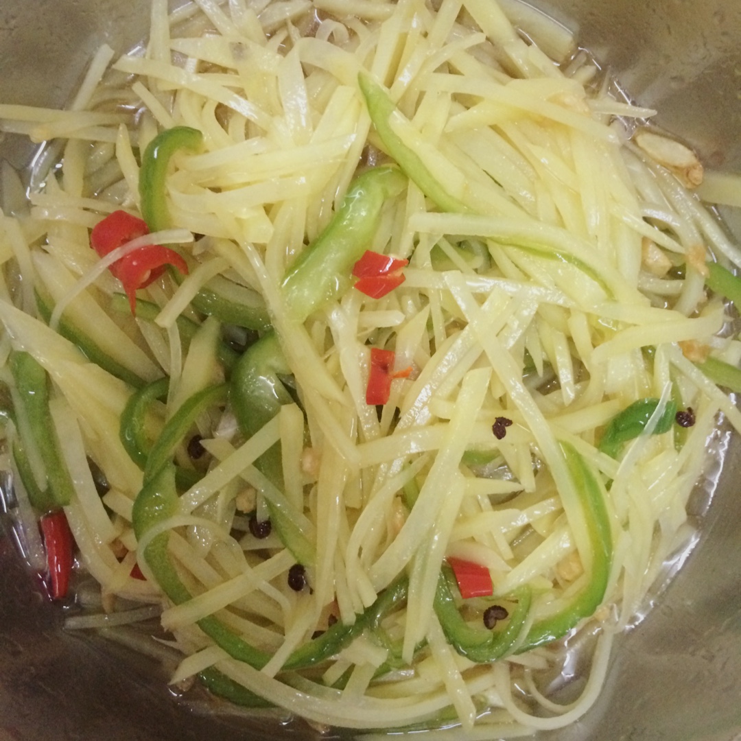凉拌土豆丝