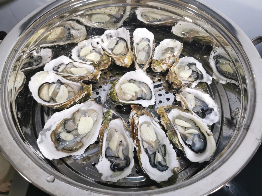清蒸生蚝