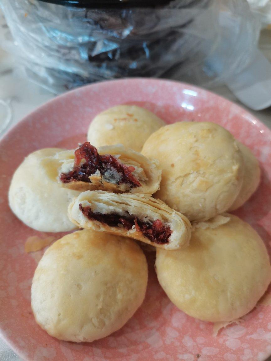 玫瑰鲜花饼【附玫瑰酱的做法】