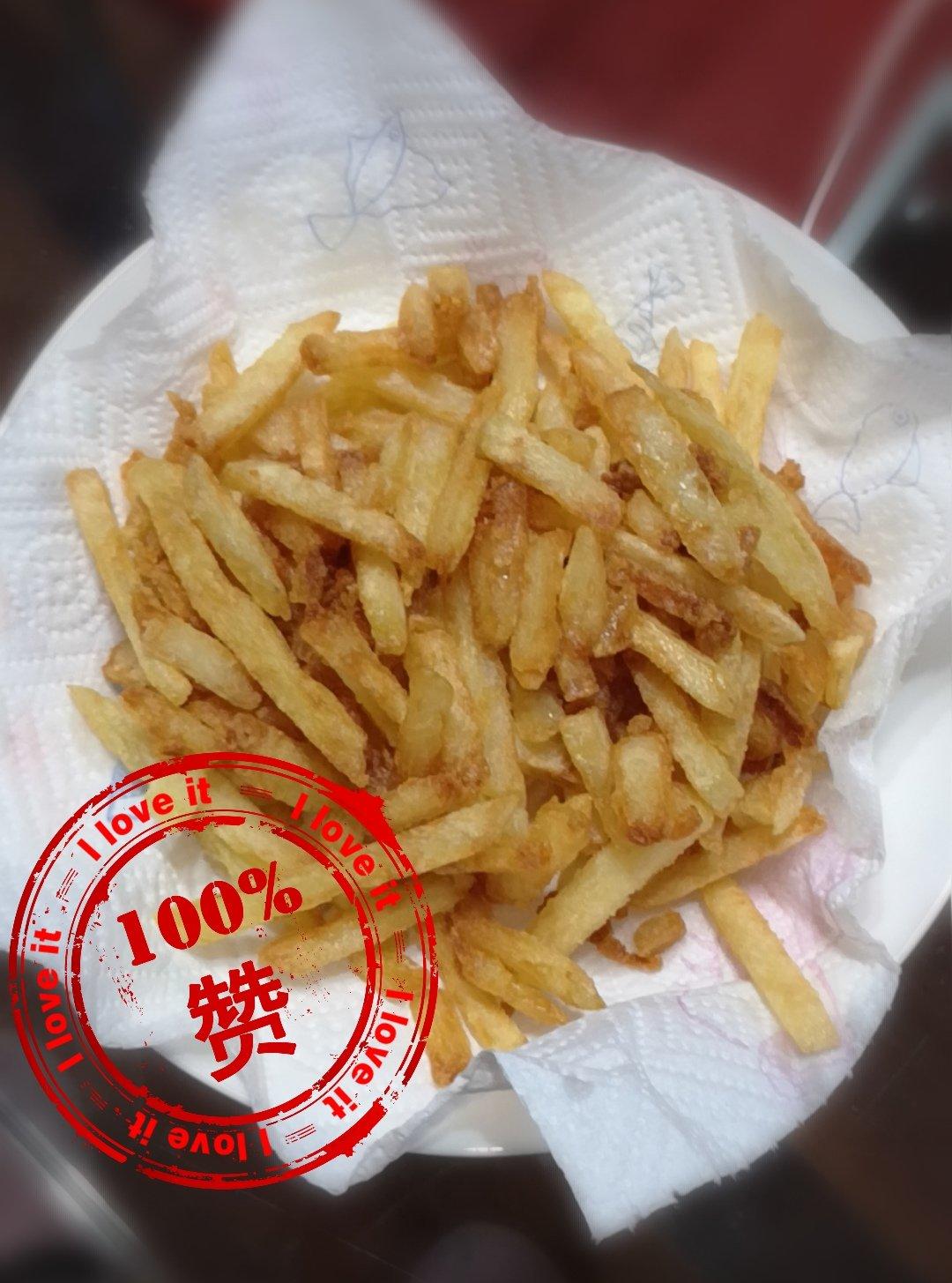 自制炸薯条