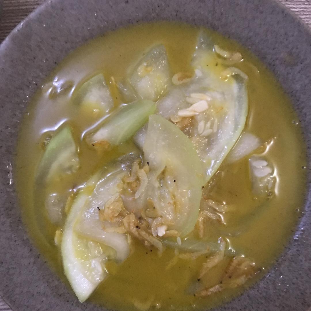 66小姐的清炒葫芦with虾皮