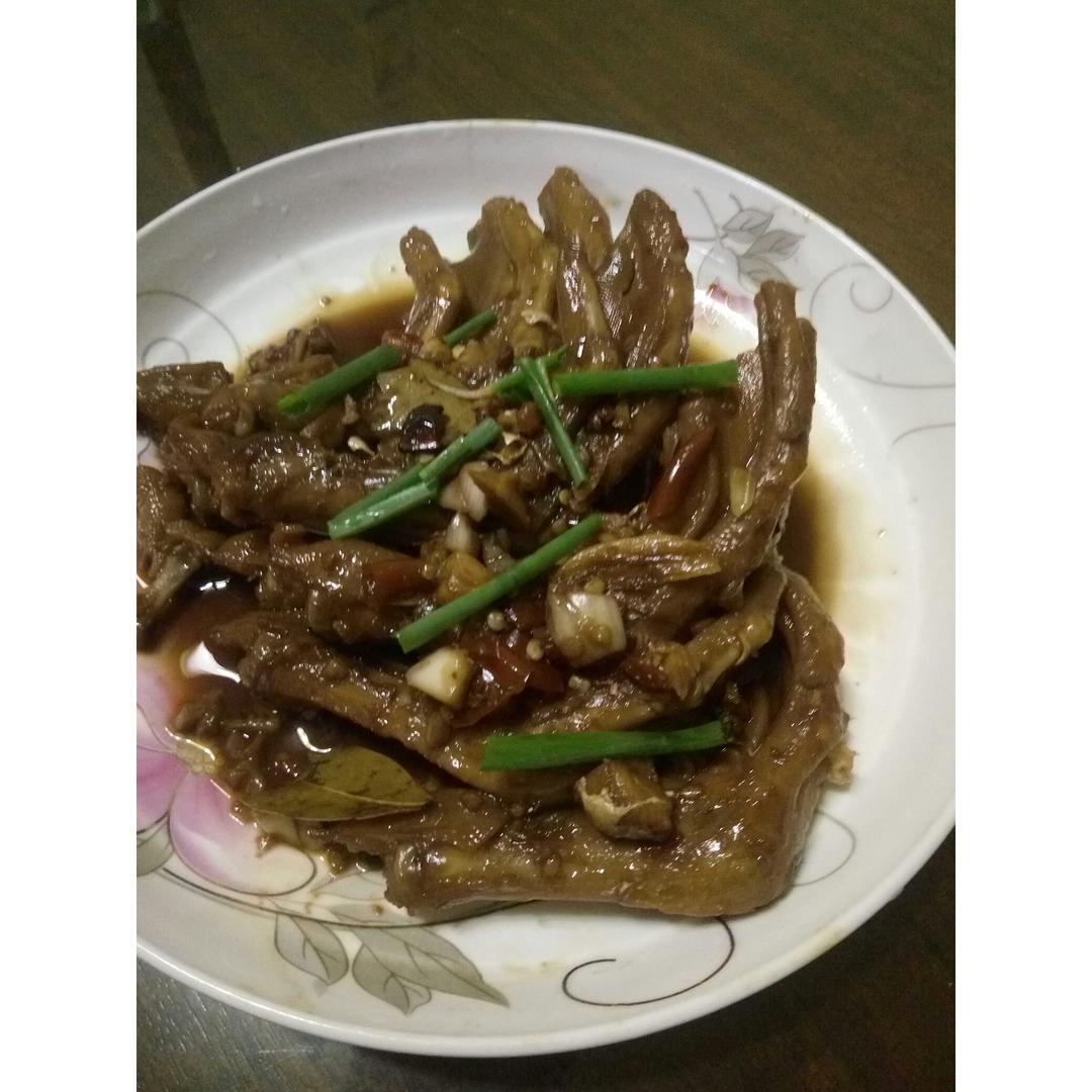 卤鸭掌不好吃你打我