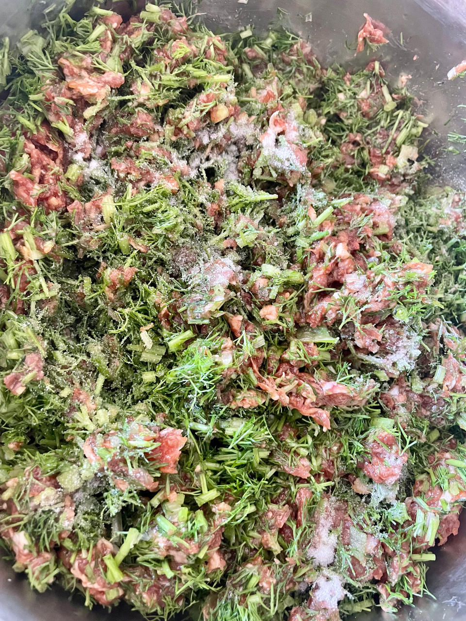 茴香馅饺子
