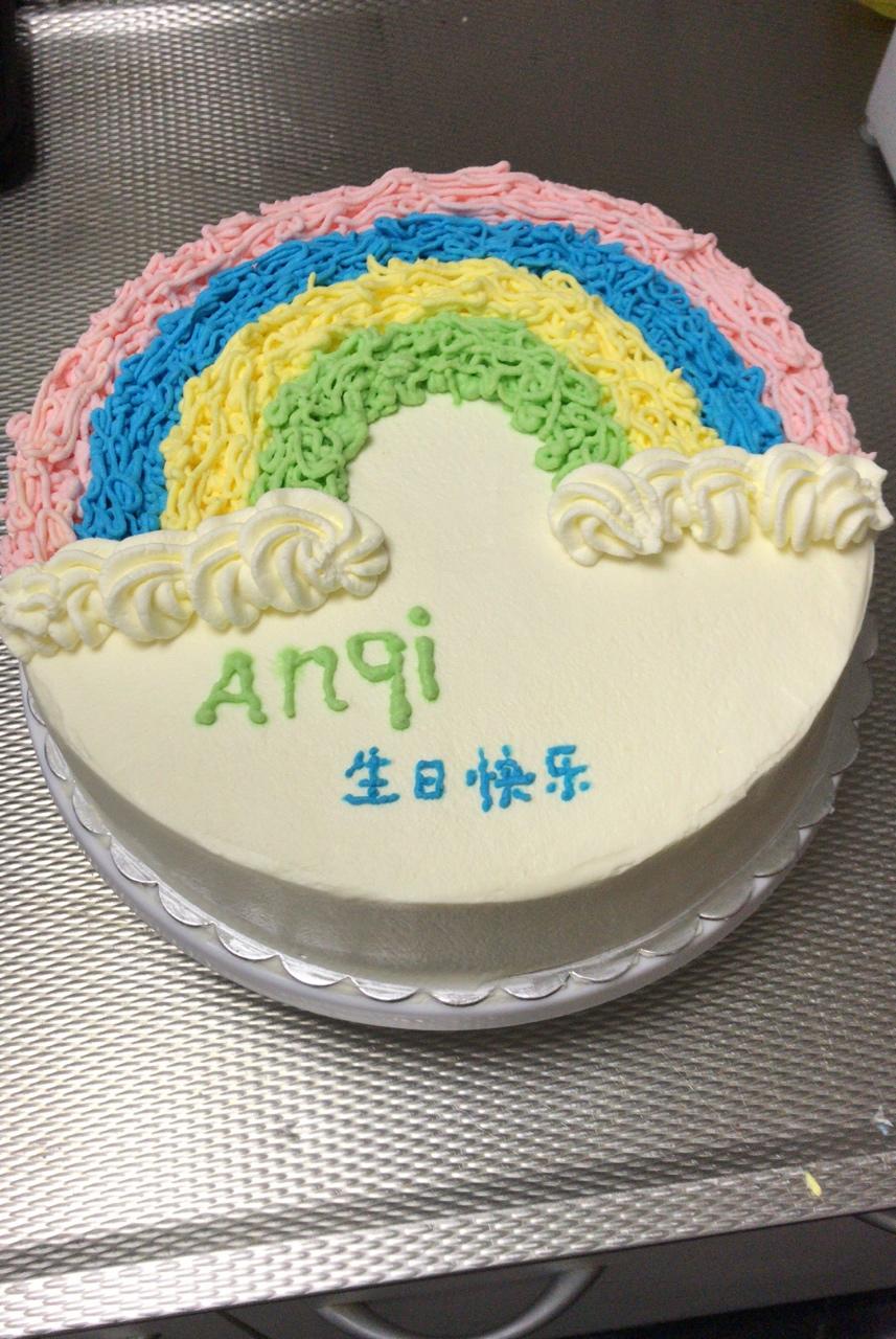 彩虹蛋糕