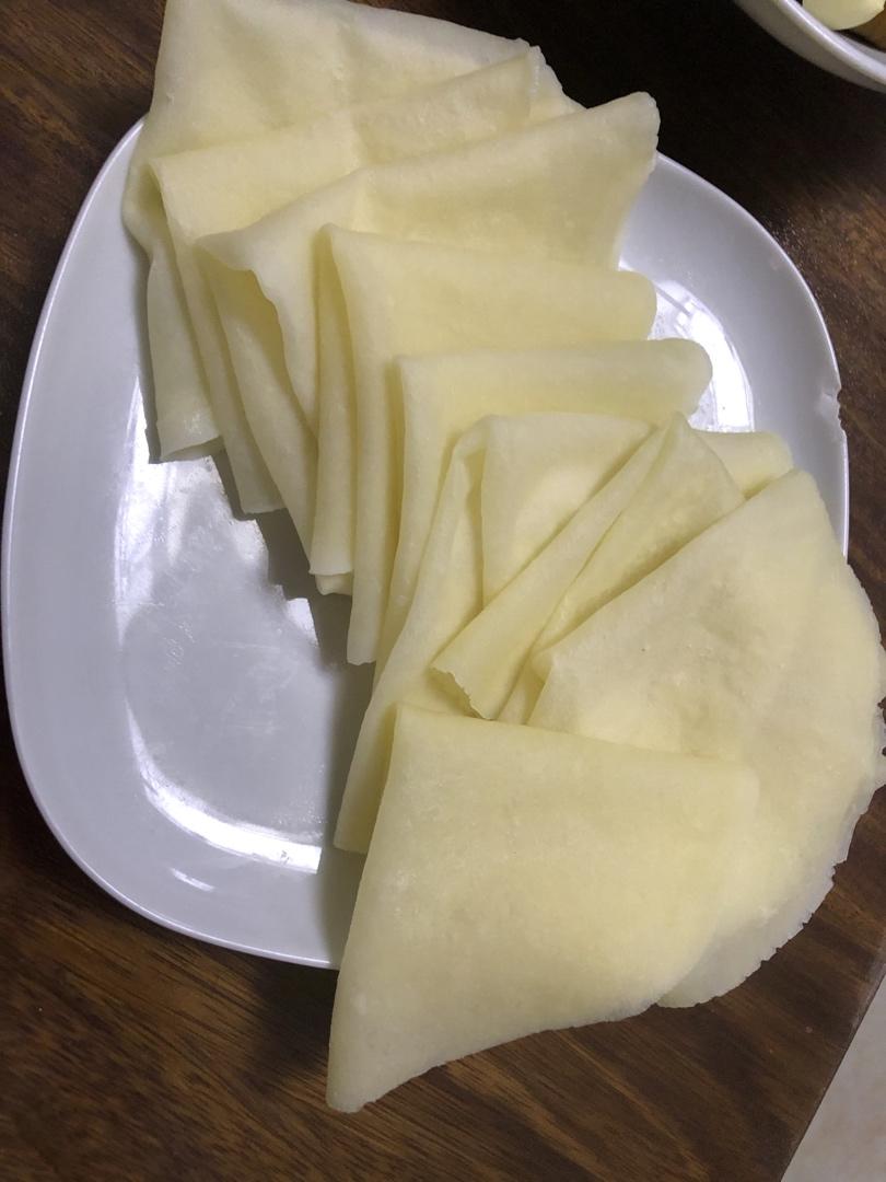 卷菜我最爱水烙馍（河南人最后的倔强👀）