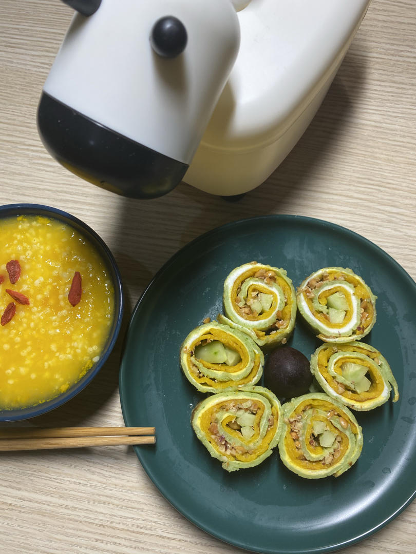快手黄瓜鸡蛋早餐饼