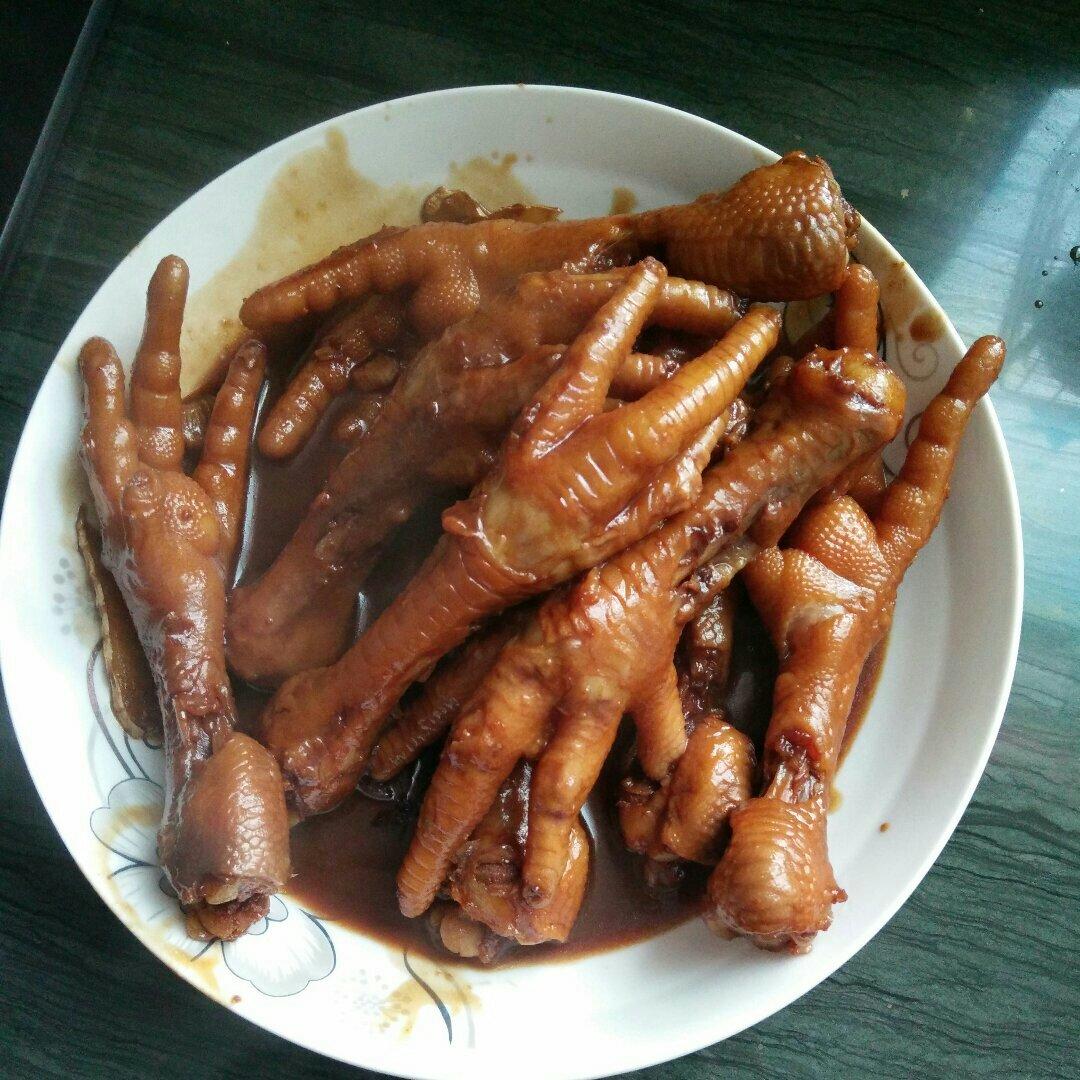 红烧鸡爪