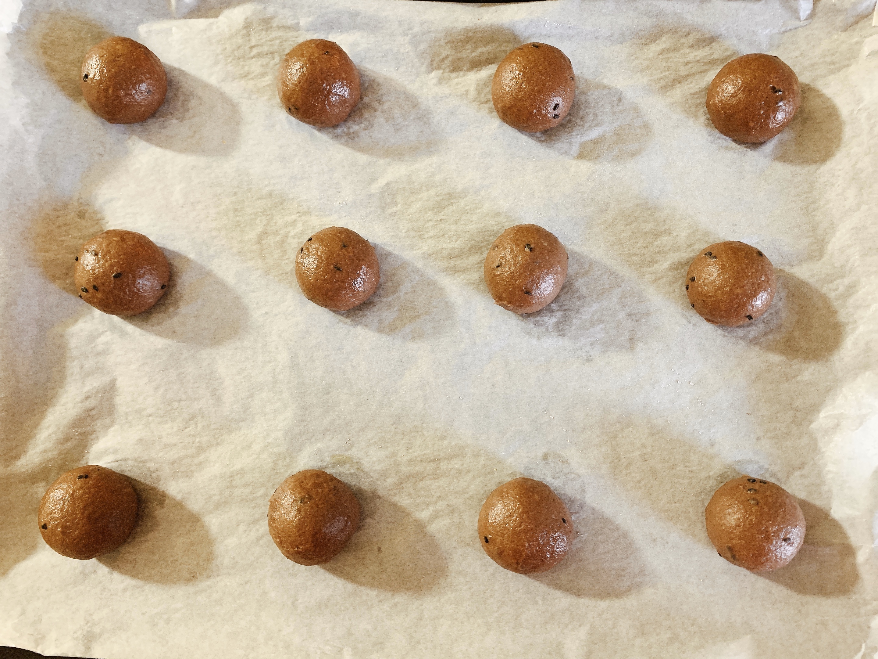 恐龙蛋～原味➕可可麻薯面包的做法 步骤12