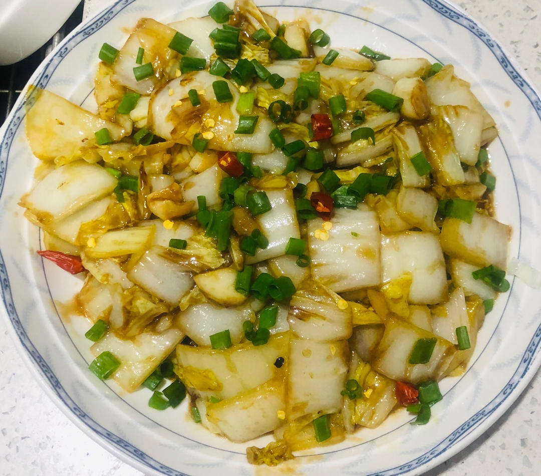 米萝1做的炒娃娃菜