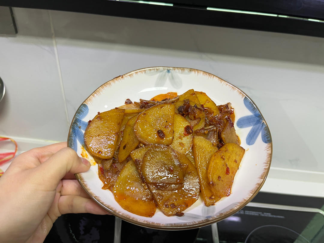土豆片炒肉（豆瓣酱版）