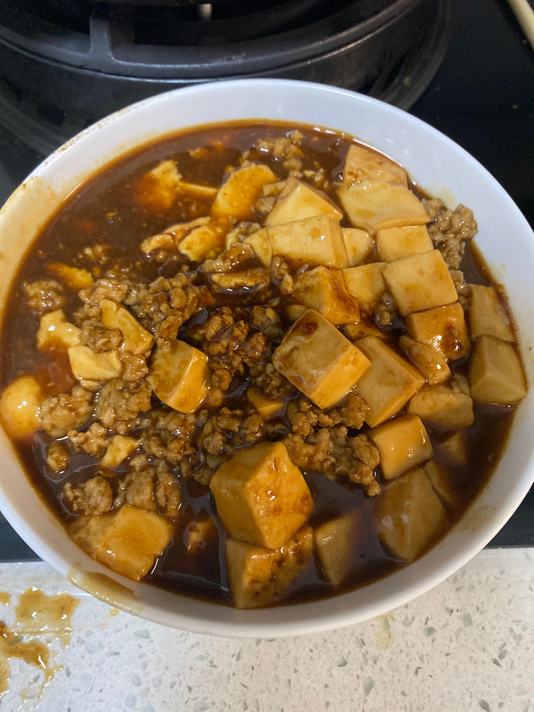 巨下饭！拌饭超好吃的肉末豆腐！做法简单零失败~