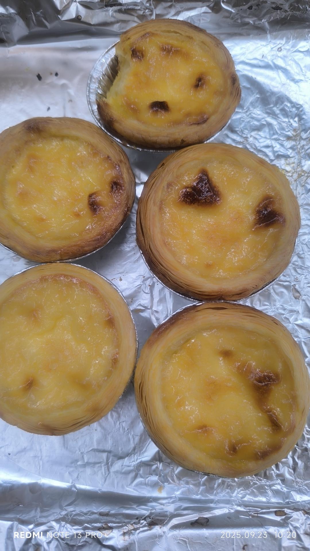 超嫩滑的葡式蛋挞(全蛋版)新手友好『秒杀KFC』