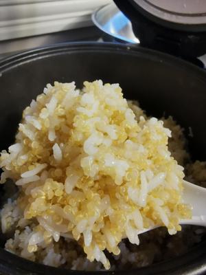 椰子油藜麦白米饭的做法 步骤4