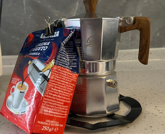 在家煮咖啡：摩卡壶+意式咖啡粉