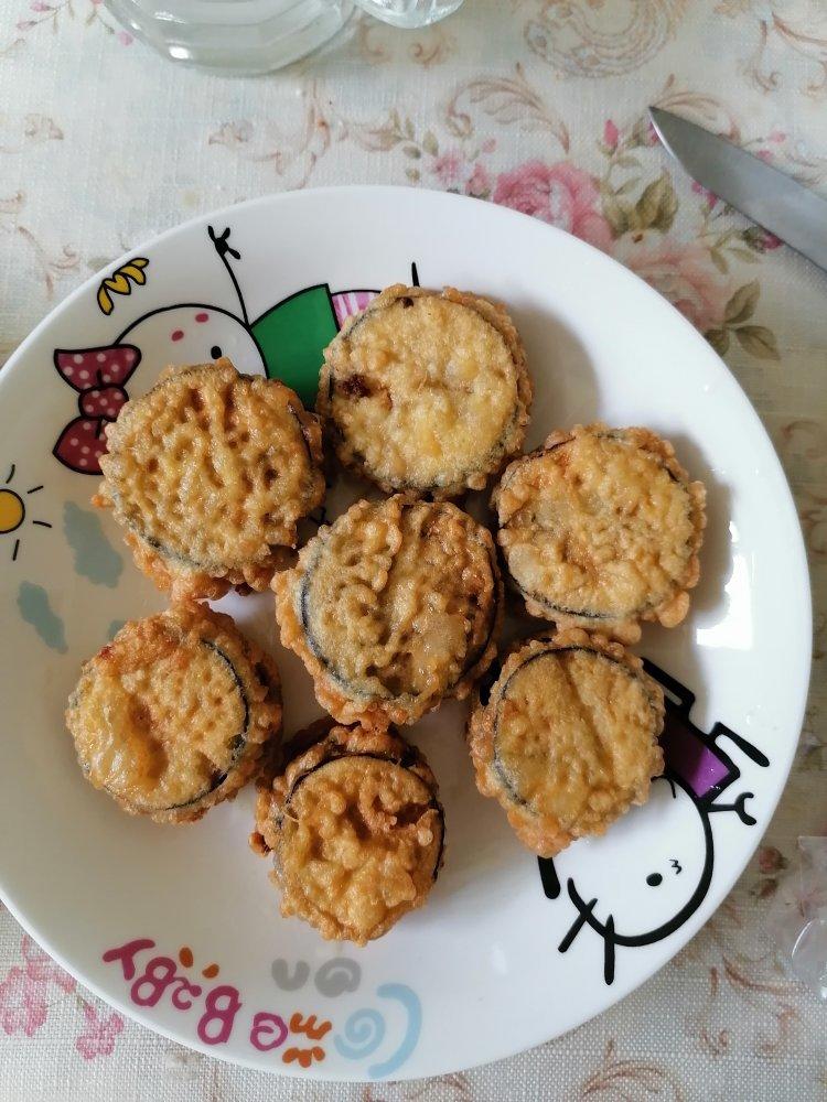 酥炸茄盒￨外酥里嫩