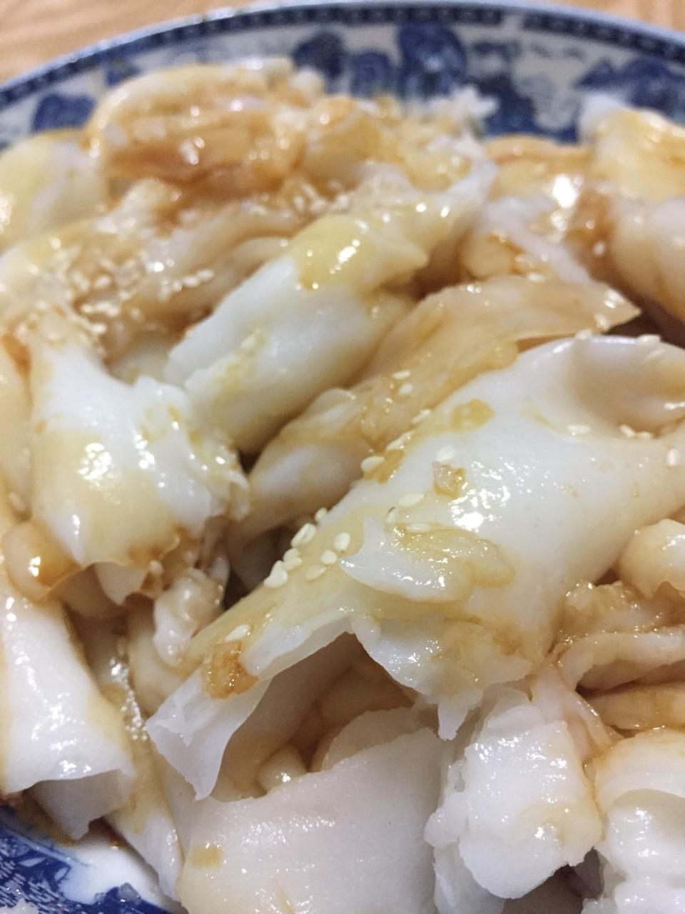 爽口嫩滑，晶莹剔透粤式肠粉——在家自己做拉肠