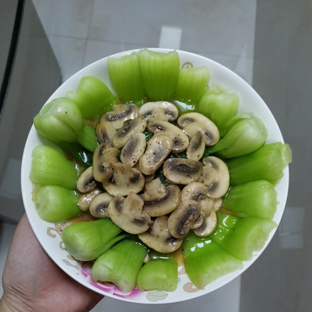 口蘑菜胆