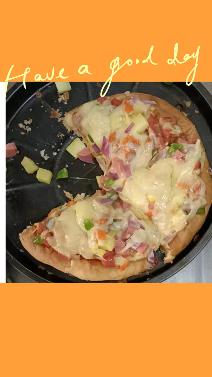 8寸纯手工什锦披萨